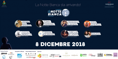 Notte Bianca a Caserta: definito il programma dell’evento