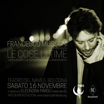 Francesco Mussoni in concerto al Teatro del Navile di Bologna