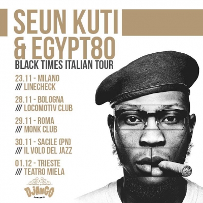 L'afrobeat di Seun Kuti sbarca in Italia, in arrivo cinque date con la band del padre Egypt 80