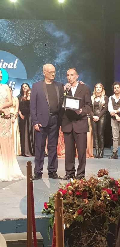 Premio speciale per il cantautore Luca Maris al Festival di Napoli