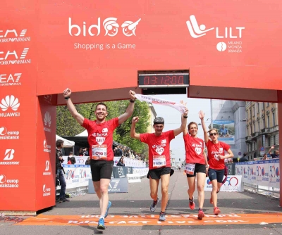 Domenica 3 aprile Bidoo e Lilt alla Milano Marathon 2022