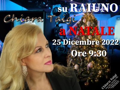 Chiara Taigi a RAIUNO Natale 2022 Uno Mattina in Famiglia ore 9:30